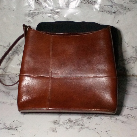 Etienne Aigner Handbags - Vintage Etienne Aigner  Genuine Leather Tote Shoulder Bag